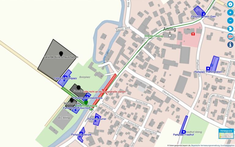 Gründungsfest – Parkmöglichkeiten!