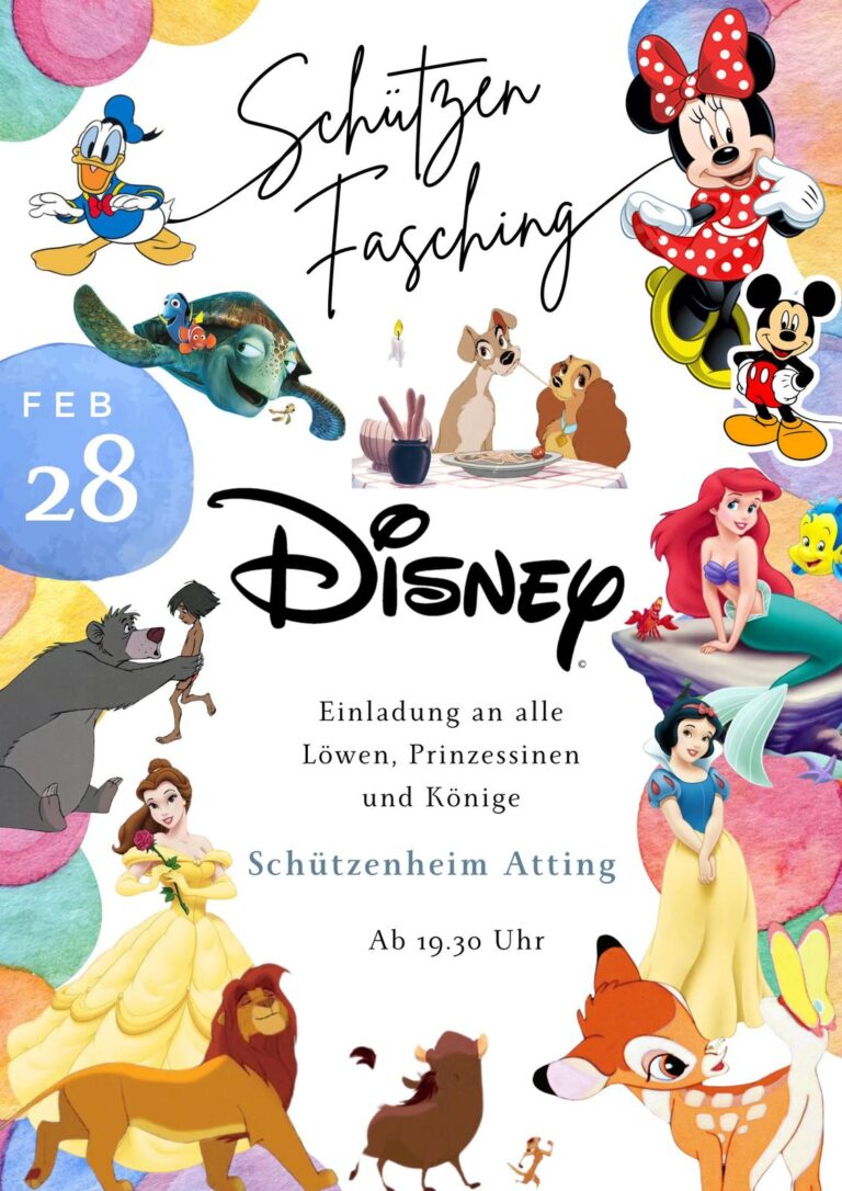 Faschingsgaudi der Sportschützen Atting.